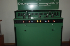 Jednořadé elektrodynamické zabezpečovací zařízení ukázkově funkční ze Včelné