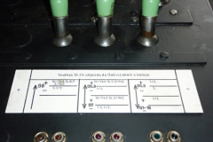 Část elektrodynamického stavědlového přístroje z Ústí nad Labem sever